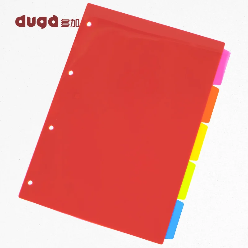 Высокое качество рр А4 лист книга индекс страницы свободный ноутбук ручной