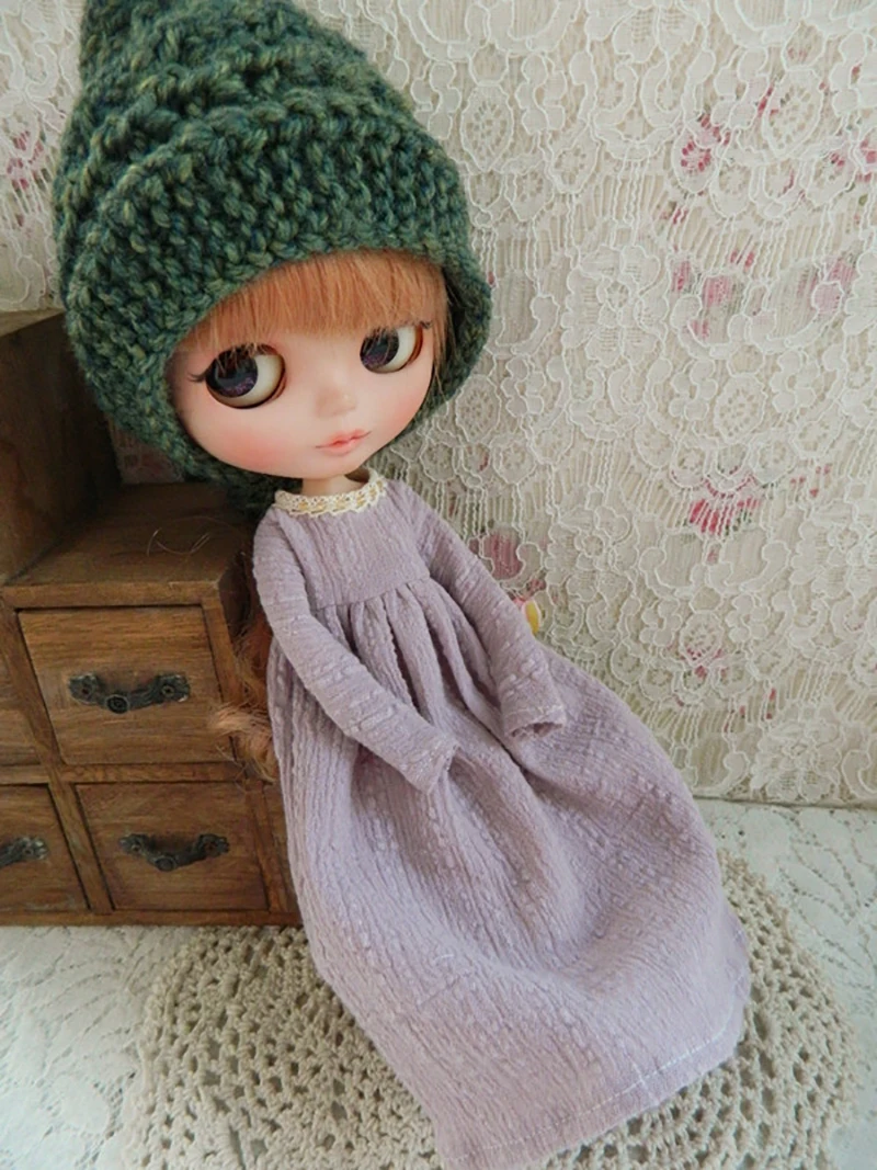 Новинка, длинное платье в стиле Mori, Одежда для куклы Blyth, юбка blyth, Azone Licca Pullip 1/6, кукольная одежда, аксессуары