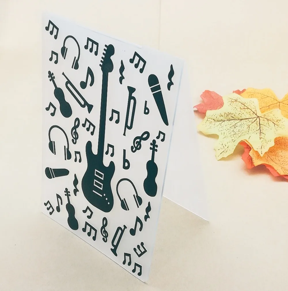 1 шт. Пластик тиснением папку для подарка Скрапбукинг небольшие заказы