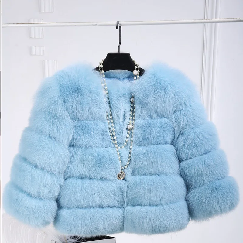 OL роскошное элегантное толстое теплое пальто из искусственного меха пушистая