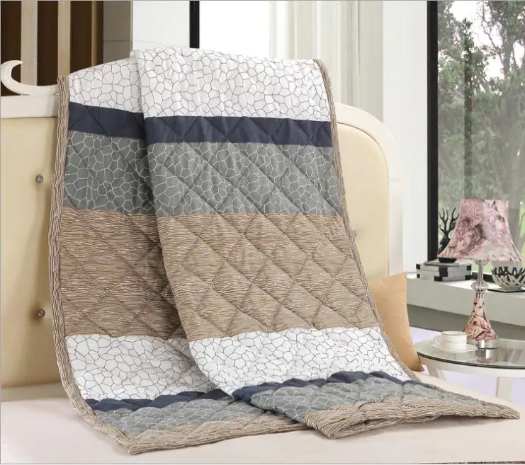 Colchas Para Cama одеяло s комплект Cobertor Cama пододеяльник мягкое летнее стеганое одеяло Двойное супер детское одеяло queen King размер - Цвет: 8