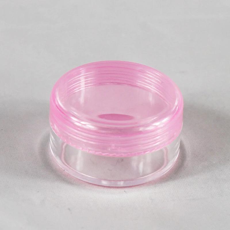 100pcs 10g 10ml Clear Cosmetic Empty Container Jar Pot Eyeshadow Makeup Cream Lip Balm Refillable Bottles Plastic Mini bottle | Красота и