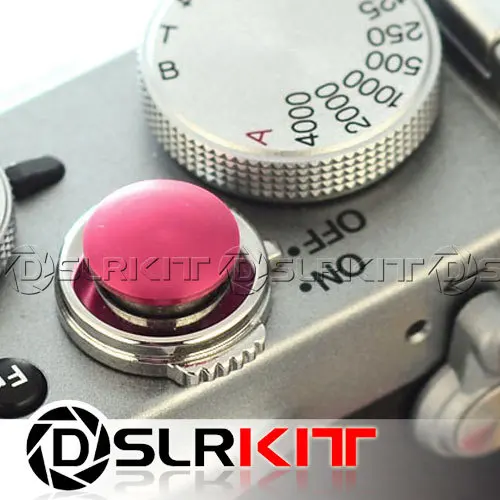 Claret Metal Soft Release Button for Leica Contax Fujifilm X100 size:S