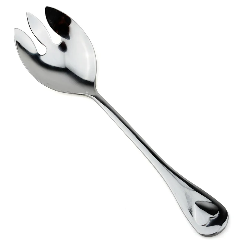 1 шт. нержавеющая сталь Западная посуда салат вилка ложка Сердце Декор