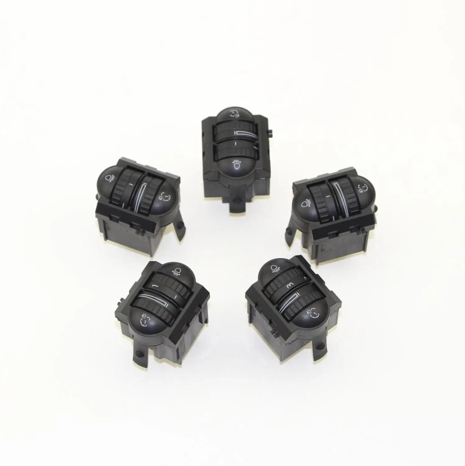 5pcs 5 шт. OEM авто для фар переключатель+ осветительный переключатель яркости для VW Jetta Golf 6 MK6 5KD 941 333 5KD941333 - Цвет: 5pcs