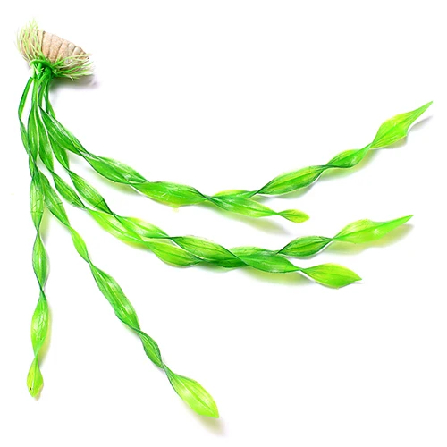 Новинка 2015 Пластик аквариума декор воды Сорняки Завод Искусственных зеленая