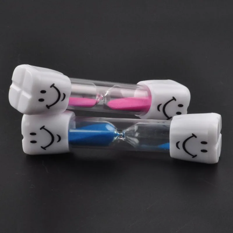 Горячая продажа таймер для зубной щетки ~ 2 минутный смайлик песочные чистки