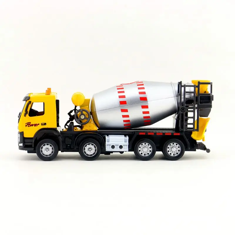 /1:50 весы/литая модель/Volvo цементный миксер/Инженерная машина/звук и светильник/образовательная Коллекция/подарок/ребенок