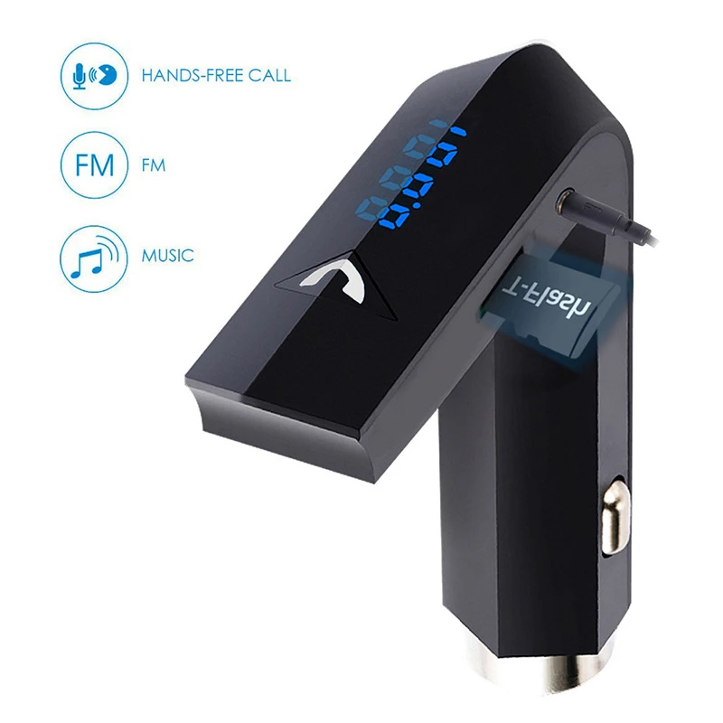 Автомобильный fm трансмиттер Bluetooth гарнитуры MP3 плеер радио Car Kit модулятор с 2.5A