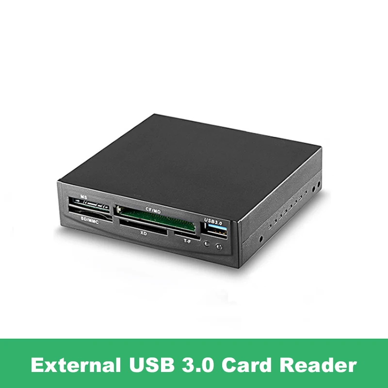 EN Labs все в 1 внешний кардридер USB 3 0 SD CF ms XD TF настольный считыватель карт флэш