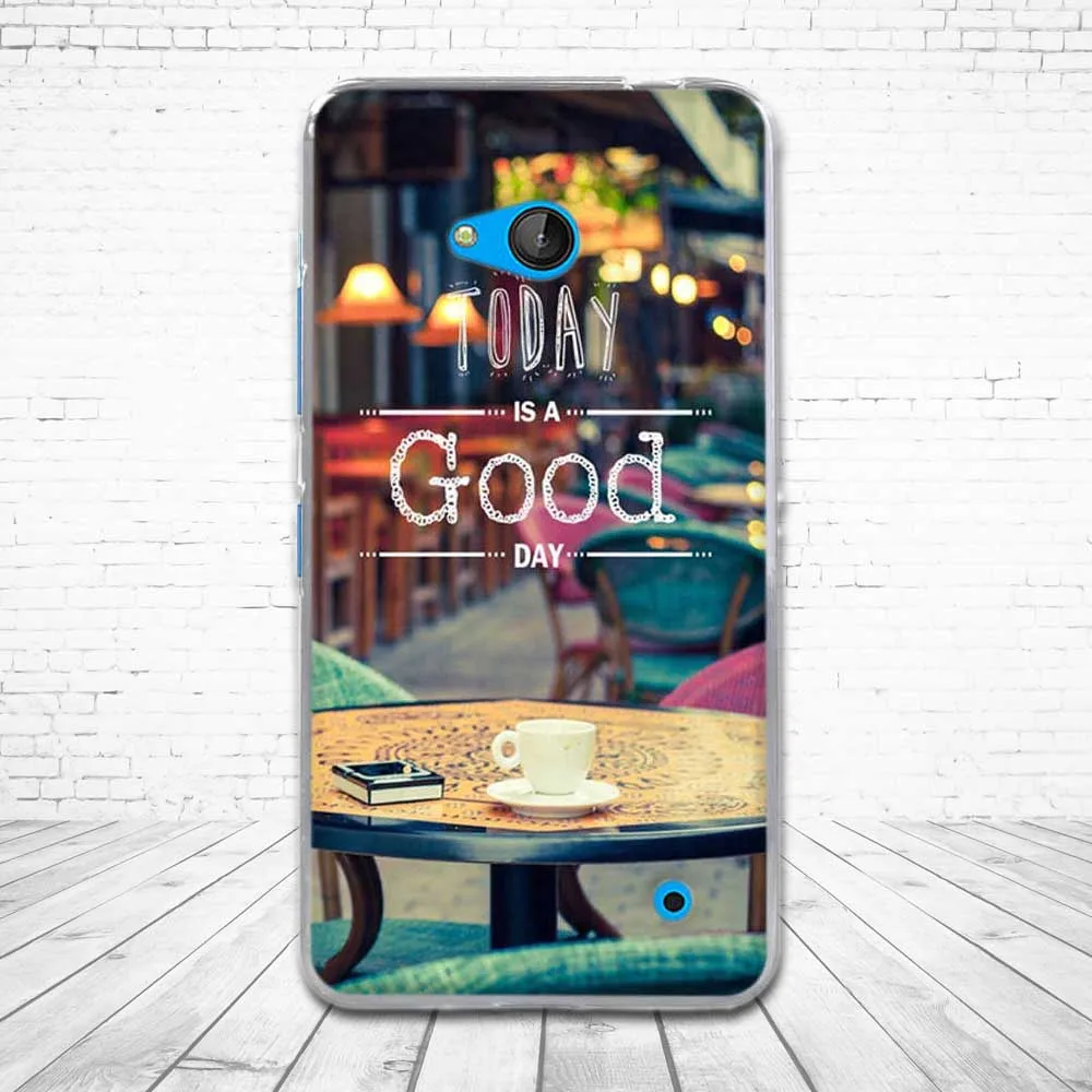 Роскошный чехол для Nokia Microsoft Lumia 640 Мягкая силиконовая задняя крышка из ТПУ Coque Funda