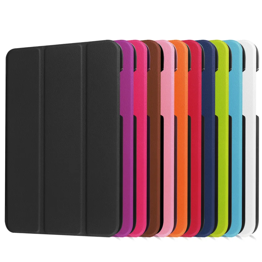 Для Acer Iconia One 8 B1 850 Tri Fold Стенд Folio кожаный чехол Кастер Смарт для один 850|smart cover|smart