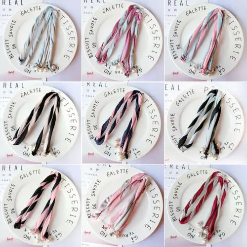 Женская повязка на голову с бантом бархатная обруч для волос |