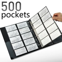 large capacity business card book a4 business card organizer book index card 500 business card stock credit card organizer book