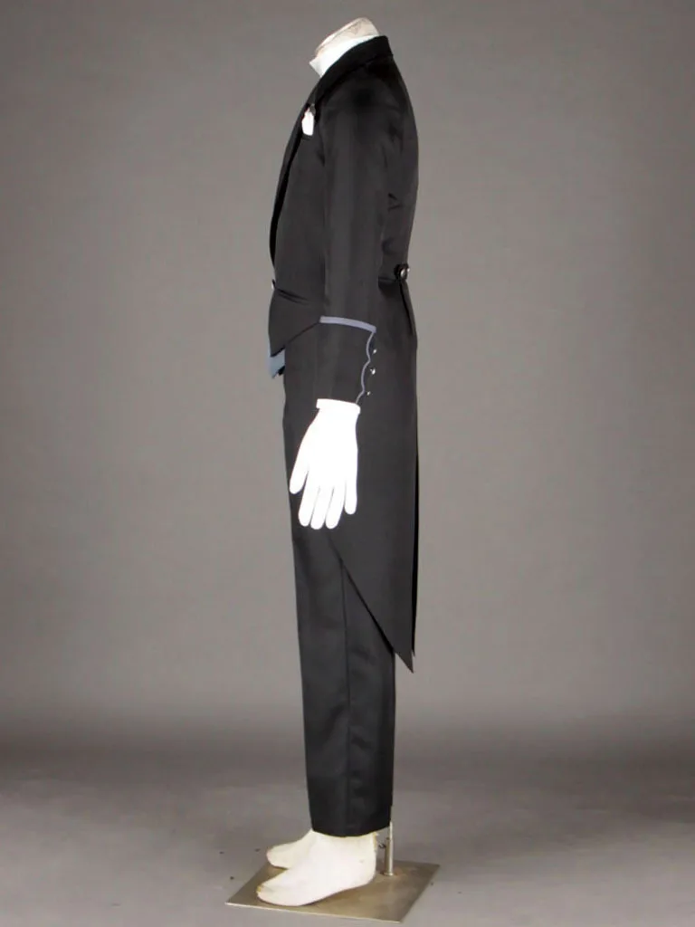 Black Butler Kuroshitsuji Костюм для косплея Клода Фауста полный Вечерние|cosplay costume|costume