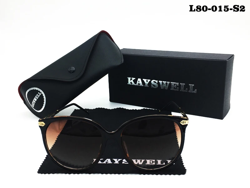 KAYSWELL Роскошные брендовые дизайнерские женские ретро солнцезащитные очки Gafas De Sol, солнцезащитные очки Oculos De Sol L80-015