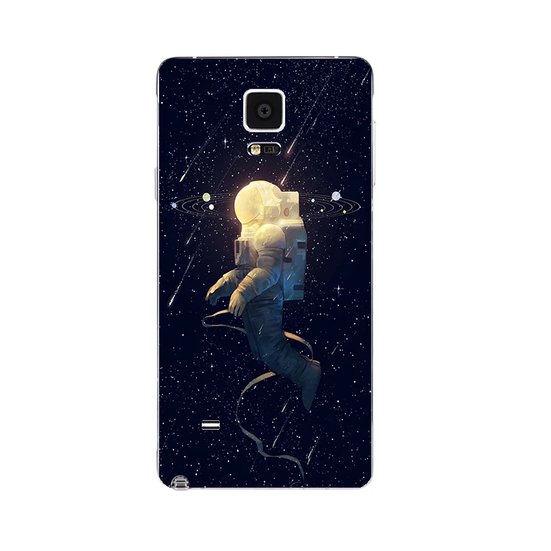 Для Samsung Galaxy Note 4 чехол для телефона IV прозрачный ультра тонкий силиконовый