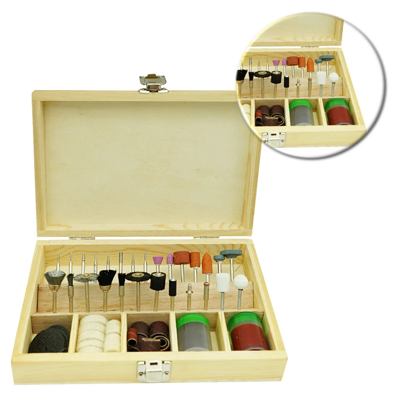 Небольшое сверло инструмент 1x100 шт набор шлифовальных аксессуаров для удаления