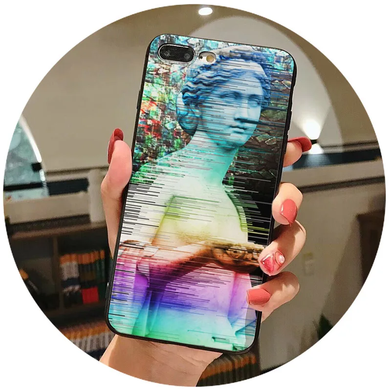 Чехол для iPhone XS XR Max X 6 S 7 8 plus черный мягкий Уретановый Термопластик (tpu) задняя