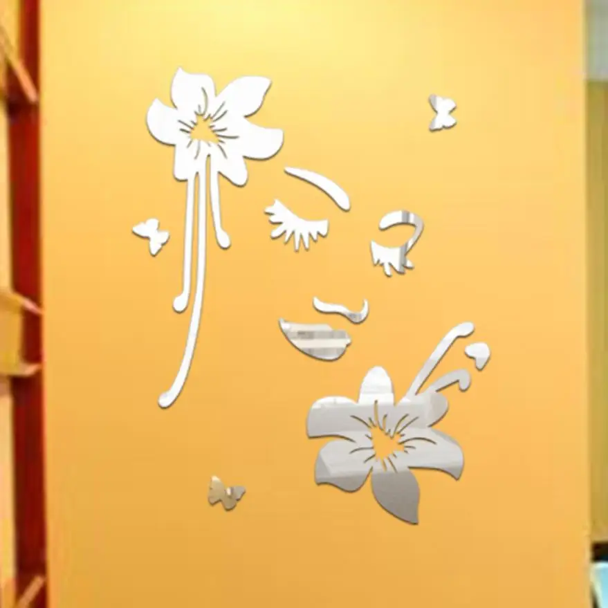 Домашний Декор 3D DIY кракьо акриловая Наклейка на стену современные наклейки