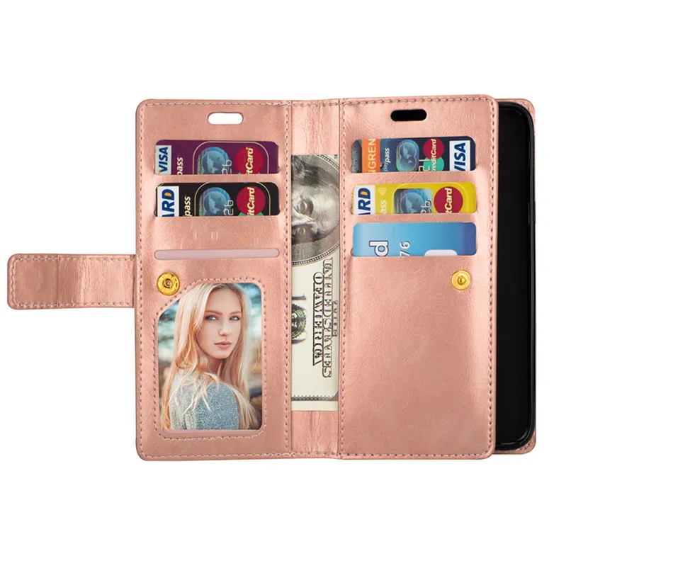 Для Samsung Galaxy A6 Plus Hoesjes Samsung Galaxy A6 кожаный чехол флип Бумажник Обложка для Coque Samsung A6 телефон случаях
