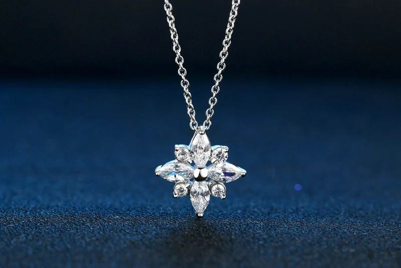Преувеличены звезды cz алмаза пролоёили старинный ожерелье имитация gemstone образный подвески элегантные свадебные украшения для женщин dfn400 кулон подвески кулоны подвеска колье ожерелье цепочка распродажа мода