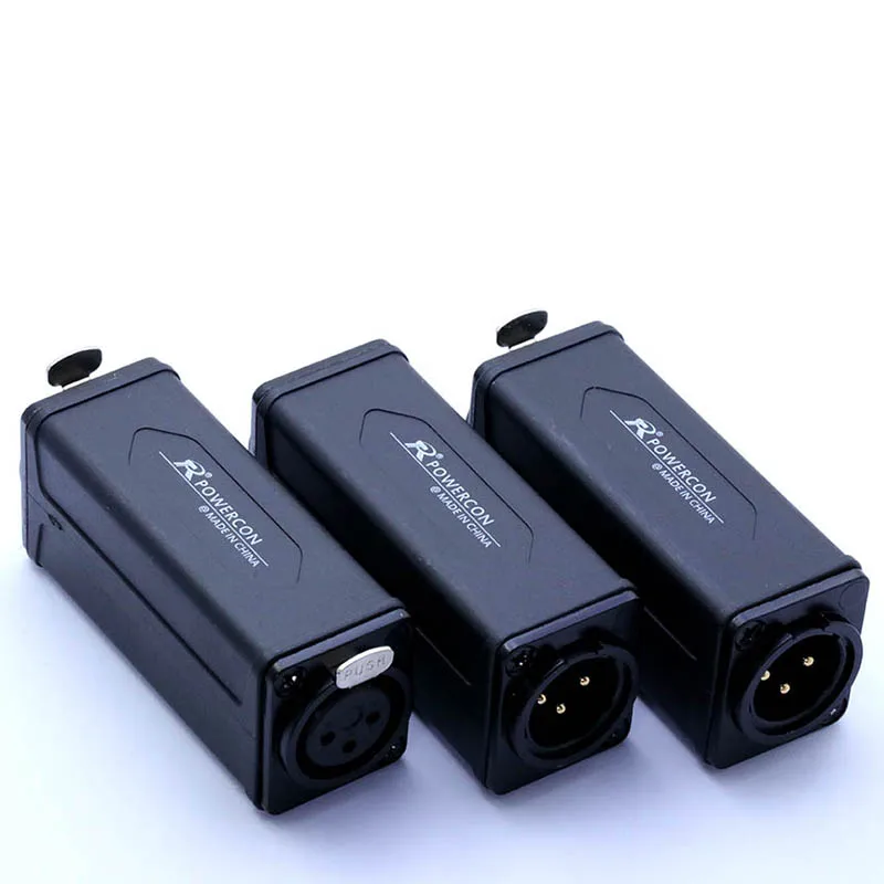 

10PCS New Arrival Black 3PIN XLR Straight Adapter High quality XLR Panel Mount Connector Male to Female Extension Adapter