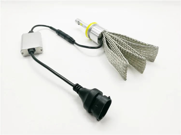 Авто-Стайлинг H11 H8 H9 светодиодный фар автомобиля 96 W 11520LM Headbulbs комплект трансформирующихся ламп Авто Передняя лампочка для фар Все в одном