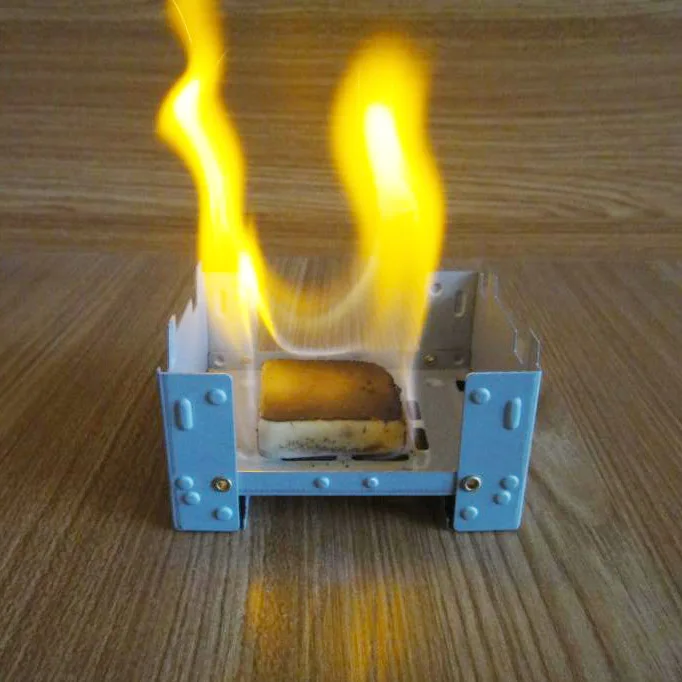 Army tpye folding stove camping portable solid wax outdoor stoves | Спорт и развлечения