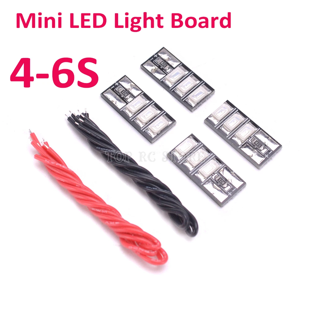 4 6S мини светодиодный светильник для радиоуправляемого дрона FPV Racing Frame Kit