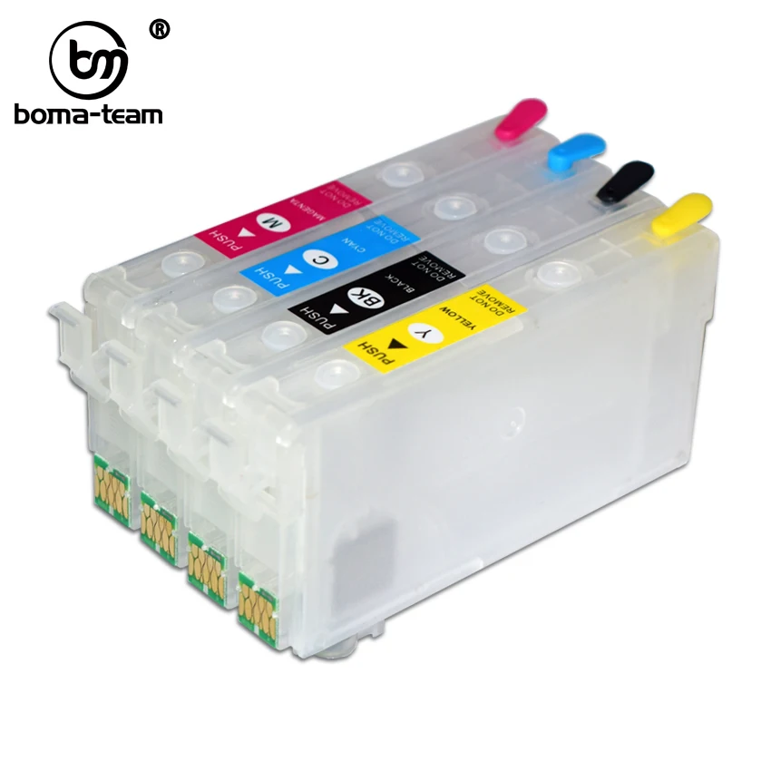 Япония IC84 IC86 ICBK86 ICBK84 M780 M781 M680 4 Цвета Refillable патрон чернил для принтера Epson PX-M780F M781F