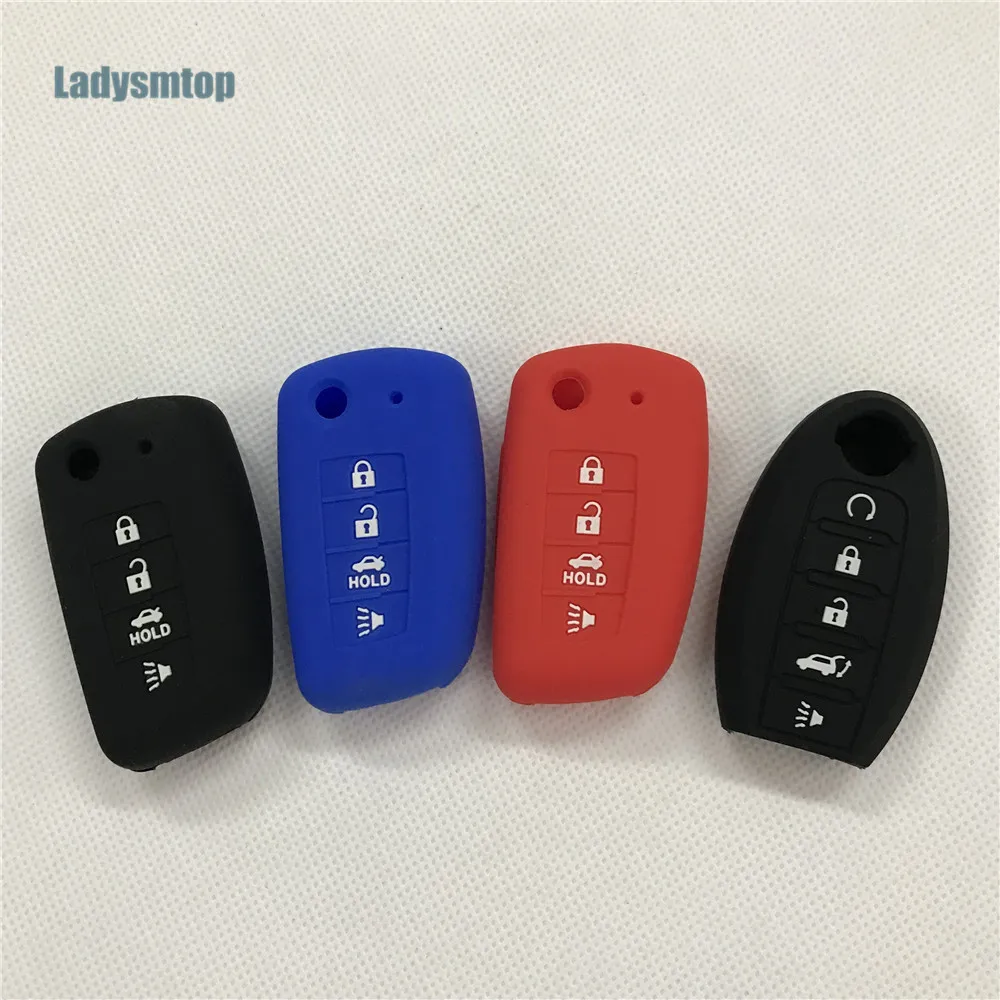 Чехол Ladysmtop для автомобильного ключа Nissan Qashqai X Trail Murano патруль Almera Primera Geniss Juke Sentra