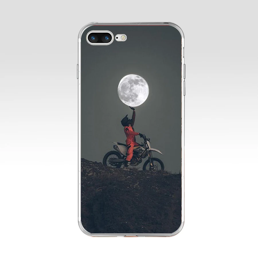 248SD moto cross moto dirtbikes Мягкий ТПУ силиконовый чехол для Apple iPhone 6 6s 7 8 plus чехол