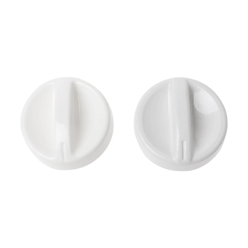 

2Pcs Universal Microwave Oven Plastic Spool Rotary Knob Timer Control Switch