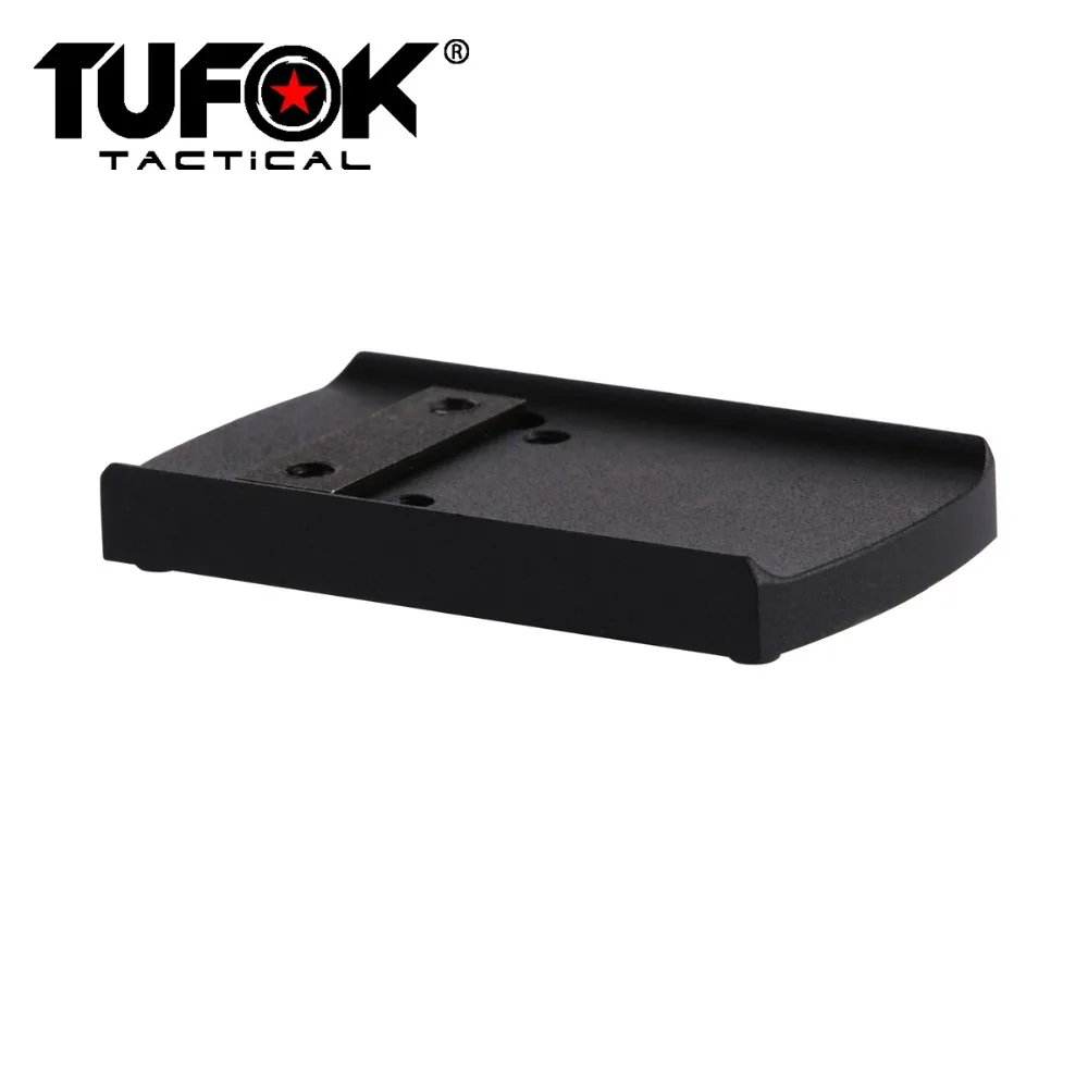 TuFok пистолет Glock Sight Mount G17 G19 G22 G23 G26 крепление пластины адаптер Viper/Sightmark/Burris/Vortex Red Dot Scope Mount Base