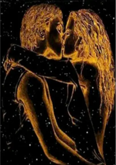 

5D DIY Diamond Embroidery Love Scenery Kiss Cross Stitch Full Round Diamond Painting Rhinestones Christmas Gift