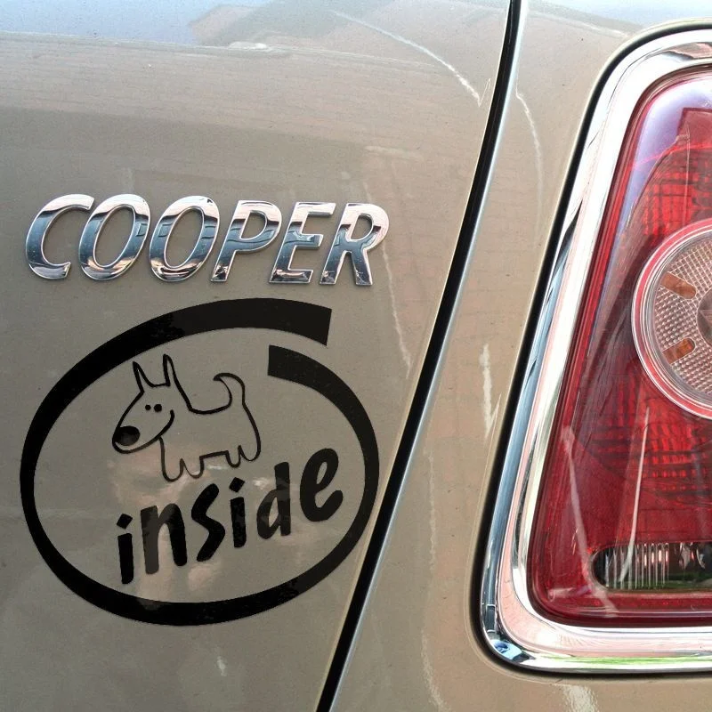 Виниловые наклейки для собак внутри Intel Inside Lover Geek автомобильный Стайлинг |