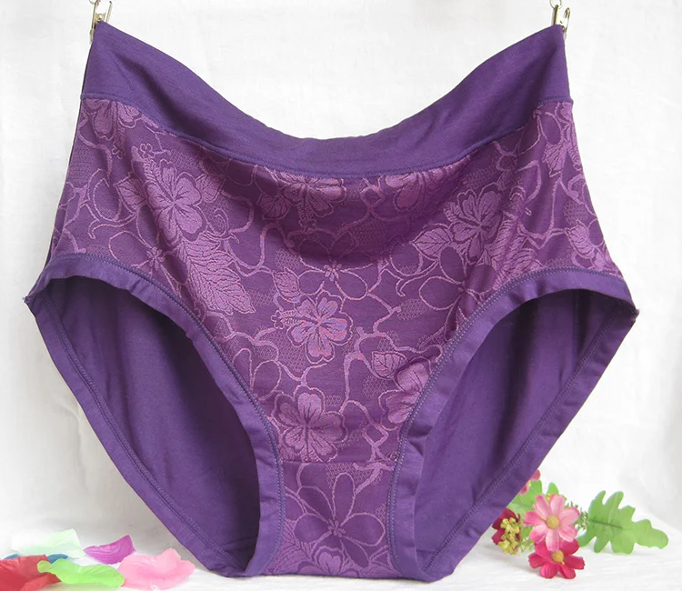 2 шт./лот,, женские трусы, нижнее белье, плюс размер, 6XL, нижнее белье, сексуальные кружевные женские трусики с цветами