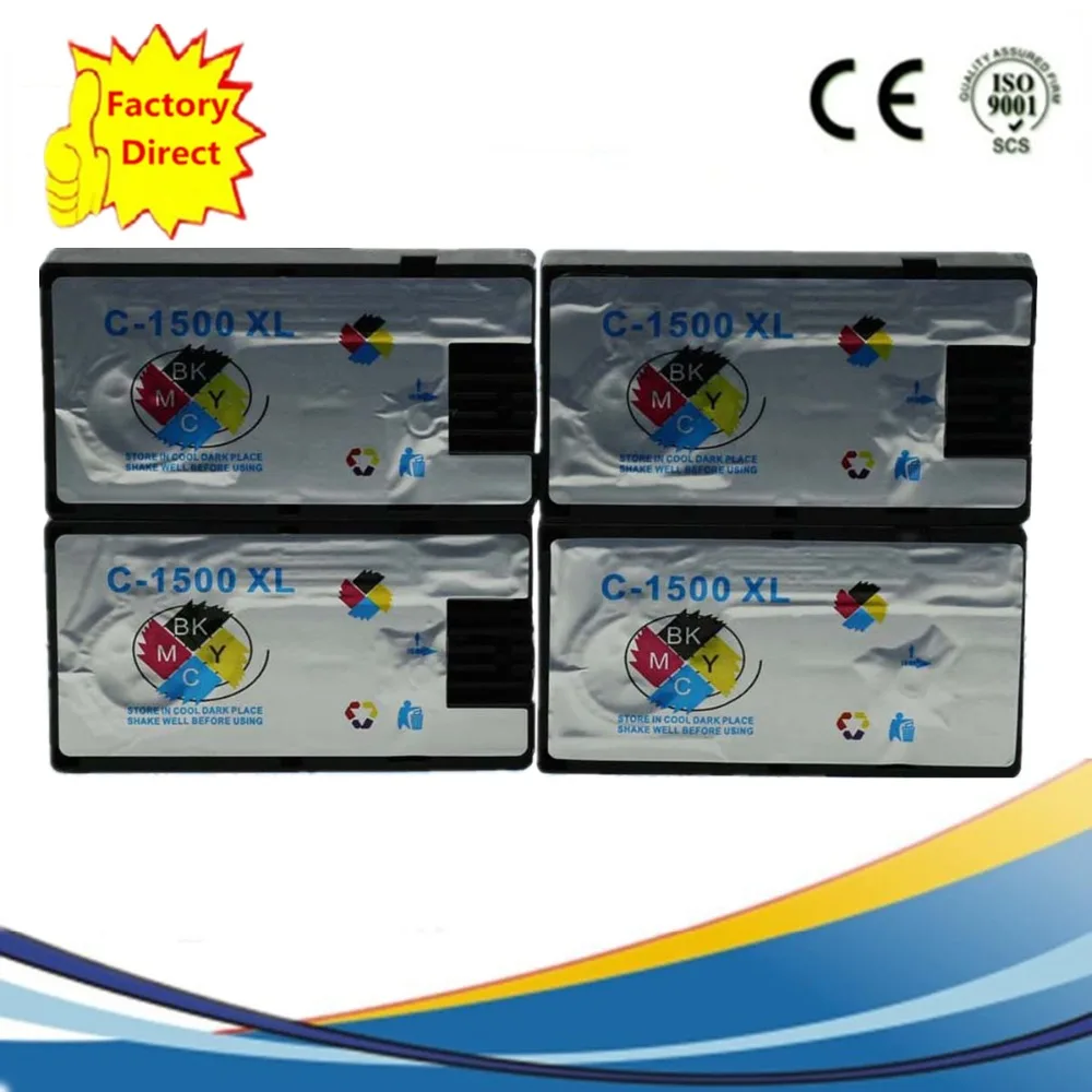 

Europe PGI-1500 XL PGI 1500 PGI1500 PG1500XL Ink Cartridges Replacement For MB2050 MB2300 MB2350 MB 2050 2350 Printer