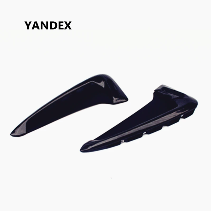 X5 X5M углеродное волокно Автогонки сбоку вентиляционный щиток на крыло отделкой