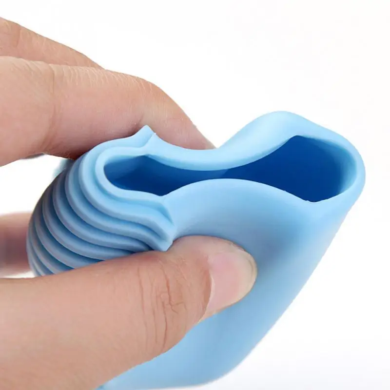 flexible silicone mini cleaning washing scrub brush hand held washboard antiskid laundry brush kitchen bathroom accessories free global shipping