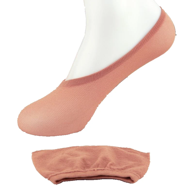 Женские носки-тапочки 10 пар невидимые Нескользящие лоферы с подкладкой-лодочкой