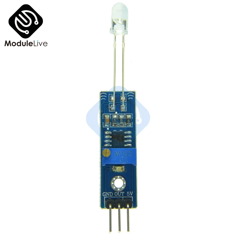 3 5V вход LM393 Модуль датчика света для Arduino DO/AO выход Dupont кабели Diy наборы|Детали и