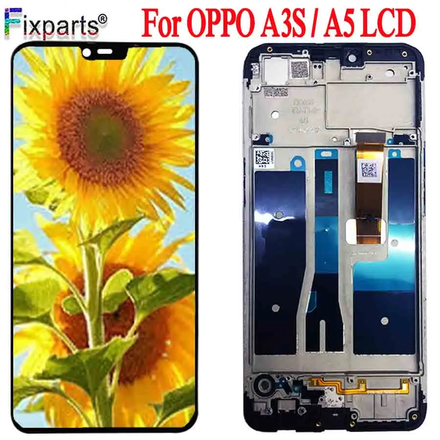 Оригинальный Новый ЖК дисплей для Oppo A3S кодирующий преобразователь сенсорного