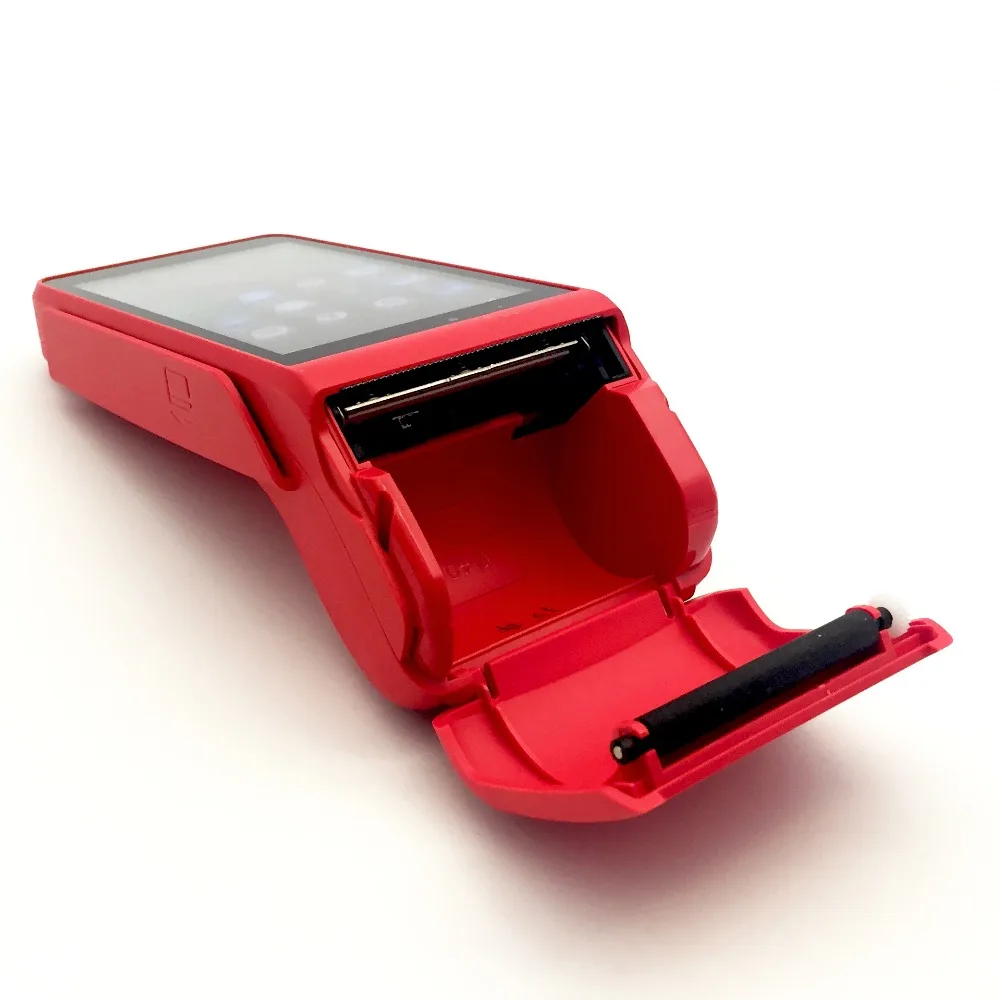 5 &quotдисплей android ручной Мини pos-терминал интегрированный 58 мм тепловой Wi-Fi bluetooth pos