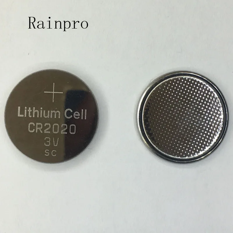 Rainpro 6 шт./лот CR2020 Кнопочная батарея 3 В литиевая подходит для дистанционного