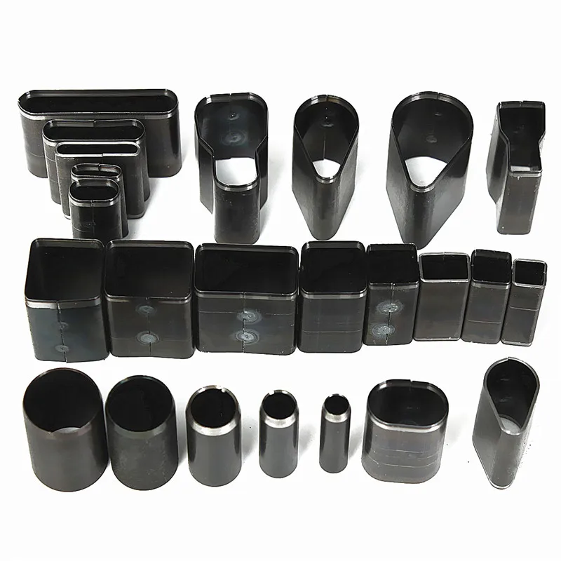Drillpro 24 Форма Стиль Отверстие полые Резак Удар набор для ручной работы Кожа ремесло DIY инструмент Лучшая цена