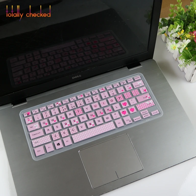 Для нового Dell XPS 15 7590/XPS 15 9570 9575 9560 9550 15," силиконовая клавиатура для ноутбука чехол для защиты кожи