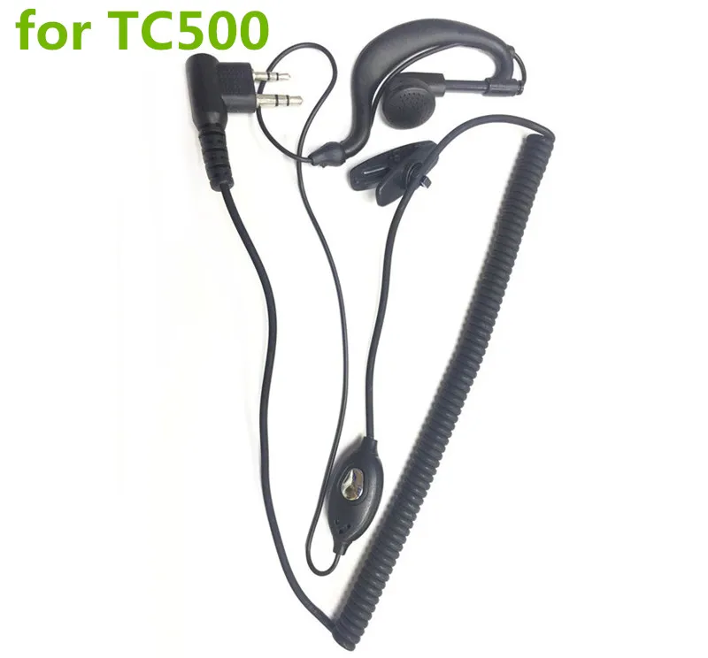 

5 шт. рация искривленные Стрейчевые наушники для HYT TC-500s/TC-700/TC-600/TC500 наушники