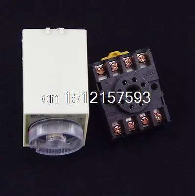 

24VAC Power off delay time ST3PF relay 0-10 seconds with Socket base PF083A